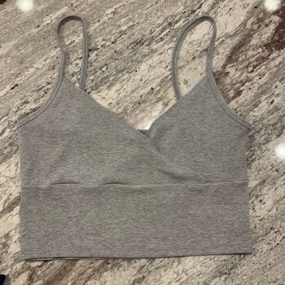 SHEIN grey bra top - Picture 1 of 3